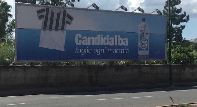 A Napoli spunta la candeggina anti-Juve, lo spot conquista i tifosi: Toglie ogni macchia... [FOTO]