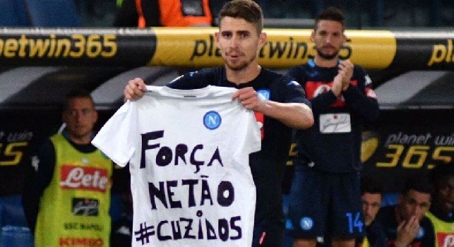 Jorginho segna e manda un messaggio ai suoi amici ad Imbituba: Forza Netão [FOTO]