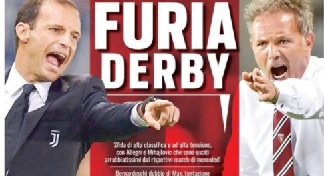Tuttosport in prima pagina: Srna positivo all'antidoping contro il Napoli, il terzino nella bufera [FOTO]