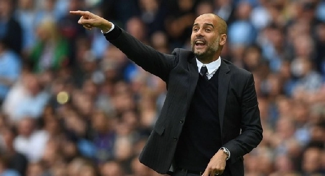 Pep Guardiola, allenatore del Manchester City
