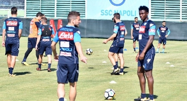 Il report da Castel Volturno: lavoro defaticante per chi ha giocato ieri, domani partenza per Manchester