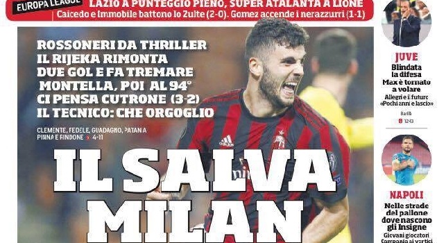 Corriere dello Sport in prima pagina: Napoli, nelle strade del pallone dove nascono gli Insigne: giovani giocatori, Campania ai vertici [FOTO]