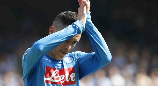 Callejon con la maglia del Napoli