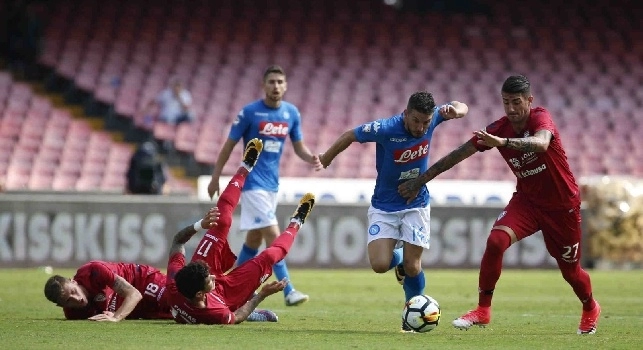 Dries Mertens &egrave; un calciatore belga, ala o attaccante del Napoli e della nazionale belga
