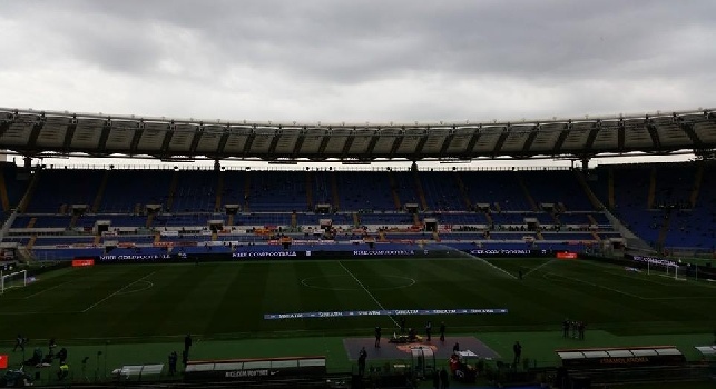 Da Roma: Per la gara con il Napoli sono attesi 32mila tifosi all'Olimpico