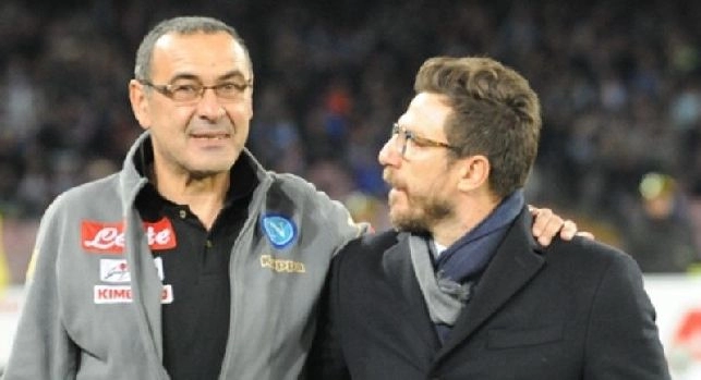 La notte di Di Francesco e Sarri