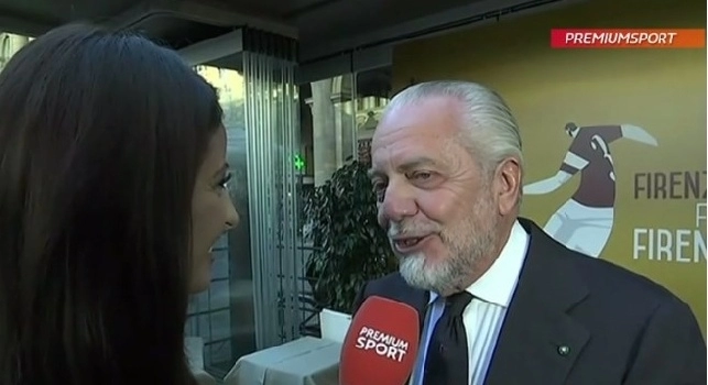 De Laurentiis a Premium: Higuain? Non porto rancore. E' una gara che rappresenta un campionato, concretizziamo questa gioia con una vittoria