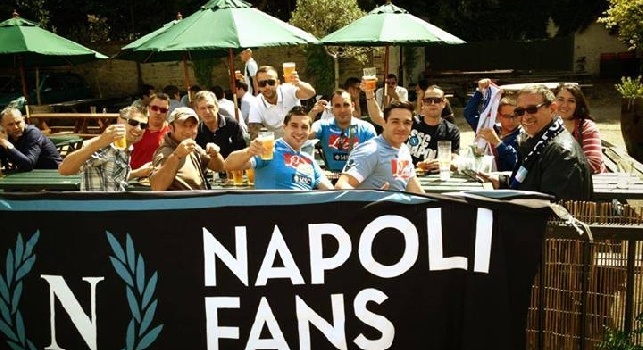 Il club Napoli a Londra è salvo