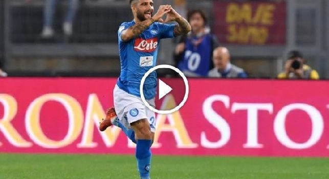 Odio Napoli!: parte il coro dall'Olimpico, dopo 5 secondi segna Insigne: punizione divina! [VIDEO]