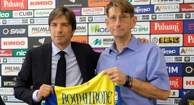 Chievo Verona, ds Romairone: Ventura è il nostro allenatore, parlerà con il presidente