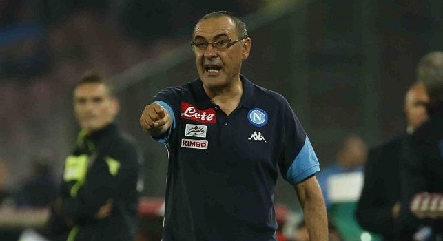 Maurizio Sarri intervista Mediaset Premium Napoli-Inter 0-0