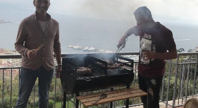 Giornata di relax per Giaccherini: l'azzurro si regala un barbecue in famiglia [FOTO]