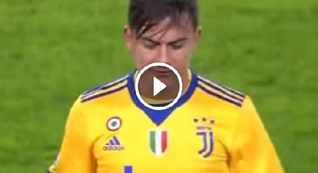 Labiale Dybala contro Allegri