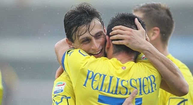 Sergio Pellissier e Roberto Inglese, attaccanti del Chievo Verona