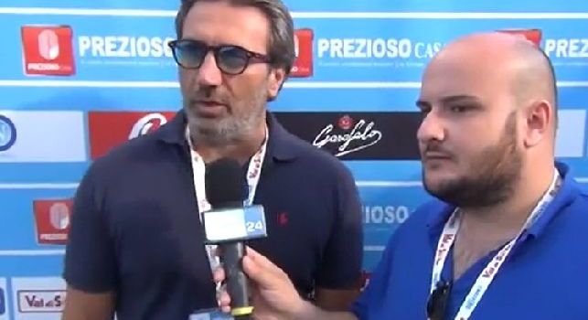 Salvatore Caiazza prima di Genoa-Napoli