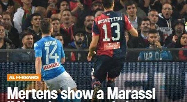 Il commento della rosea su Genoa-Napoli