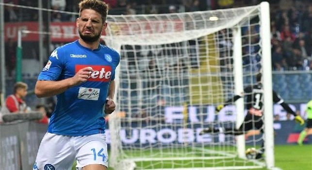 Dries Mertens &egrave; un calciatore belga, ala o attaccante del Napoli e della nazionale belga