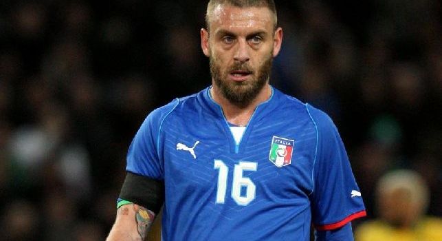 De Rossi con la maglia della Nazionale Italiana