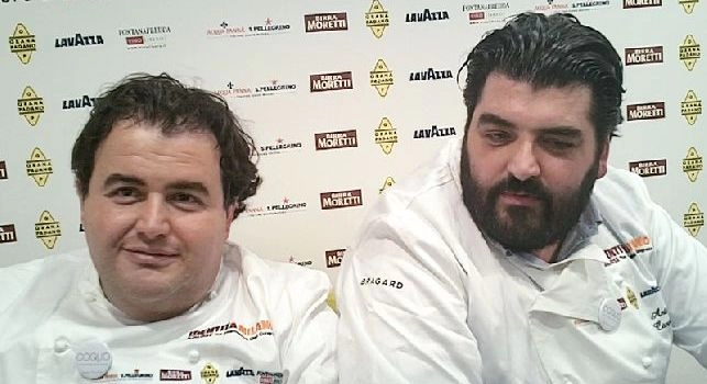 Chef Cannavacciulo ed Esposito sul Napoli