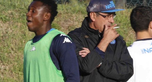 Report SSC Napoli - Allenamento mattutino a Castel Volturno, squadra divisa  in due gruppi con partitella finale