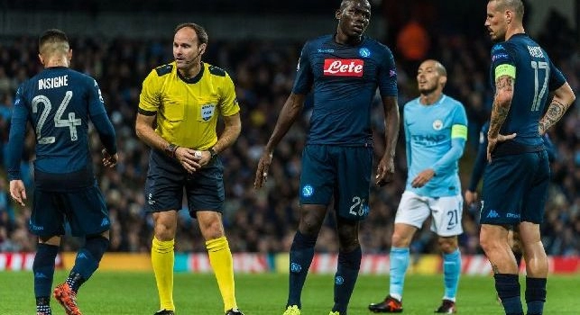 Leggerezza di Koulibaly, ammonizione per proteste al 94': era diffidato e salterà lo Shakhtar Donetsk!