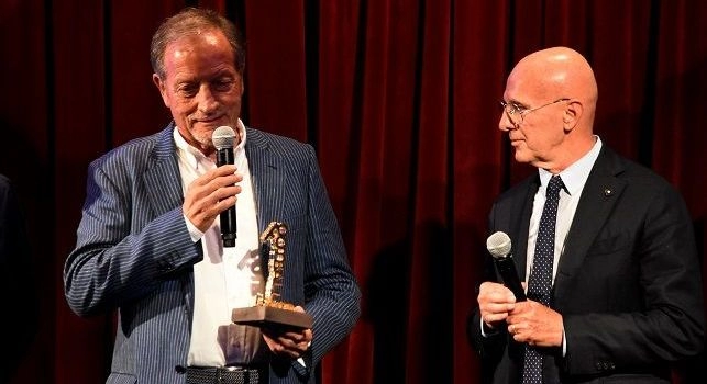 Ulivieri all'evento Football Leader