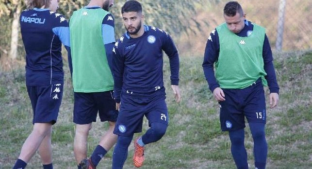 Napoli-Shakhtar, i convocati di Sarri: Insigne c'è! Due azzurri destinati alla tribuna