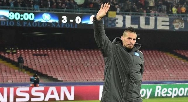 Marek Hamsik, centrocampista del Napoli