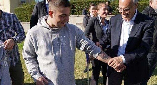 Sport for Change, il Milan fa visita ai ragazzi del carcere minorile di Nisida [VIDEO]