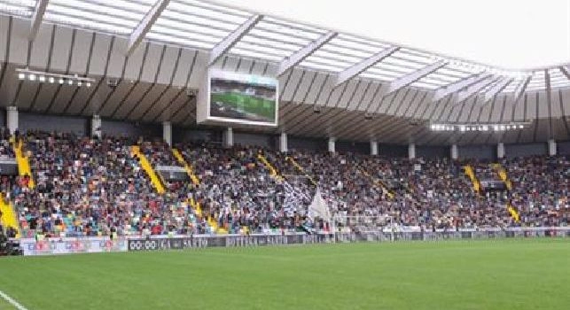 Udinese-Napoli, prevendita a gonfie vele: possibile sold out alla Dacia Arena