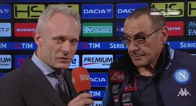 Maurizio Sarri intervista Premium Udinese-Napoli
