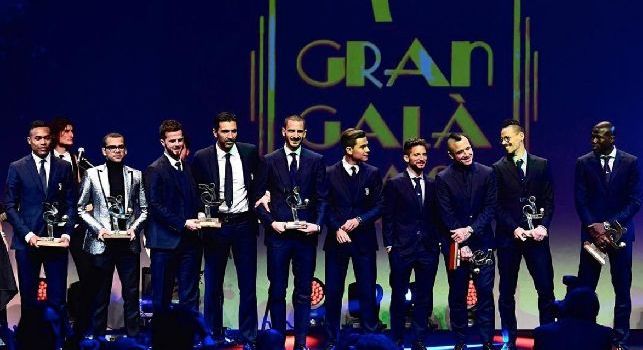 I premiati del Gran Gal&agrave; del calcio