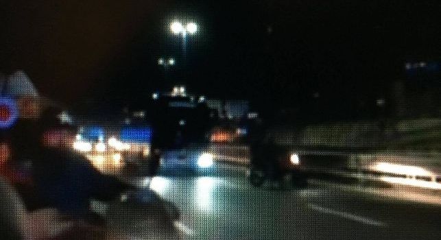Pullman della Juve completamente bloccato in tangenziale, problemi per arrivare al San Paolo [FOTO]