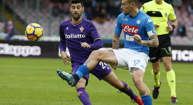 Fiorentina, Benassi soddisfatto: Contro un grande Napoli abbiamo giocato senza paura