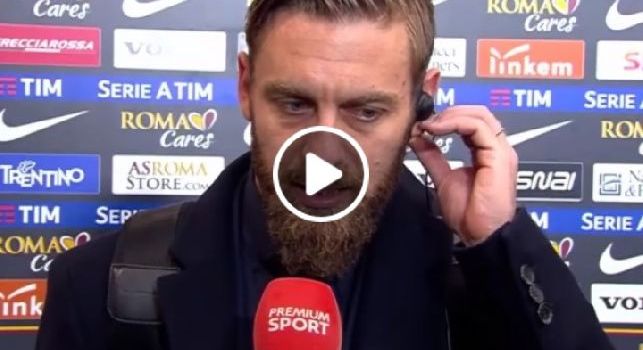 Roma, De Rossi: Noi campioni d'Italia, Juve d'Europa: ci metterei la firma [VIDEO]