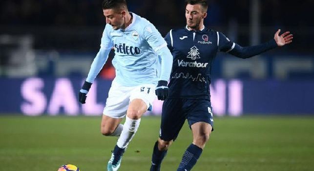 Atalanta-Lazio, 2-2 dopo i primi 45': super Milinkovic-Savic