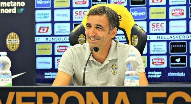 Verona, Pecchia in conferenza: Jorginho giocatore di intelligenza superiore. Tornare a Napoli è uno stimolo a fare bene, su Benitez e Sarri...
