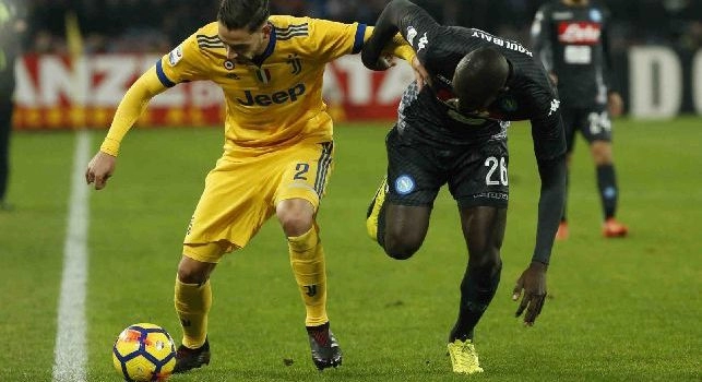 Juventus, De Sciglio: Il Napoli sta vivendo una stagione straordinaria, non possiamo lasciare punti per strada