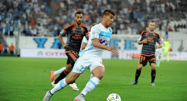 Machach in azione con la maglia del Marsiglia