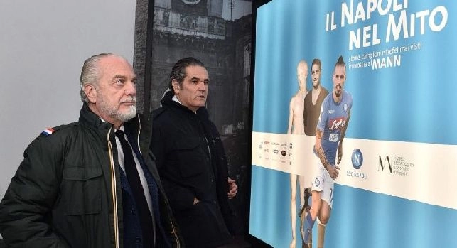Aurelio De Laurentiis e Alessandro Formisano al MANN