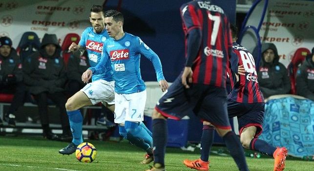 Crotone-Napoli, i precedenti: due successi su due per gli azzurri