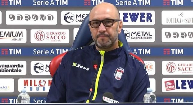 Crotone, Zenga ammette: Il Napoli &egrave; la squadra che mi ha impressionato di pi&ugrave;