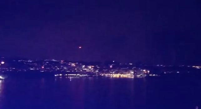 Lady Jorginho a bocca aperta per il capodanno di Napoli: Meraviglioso! [VIDEO]