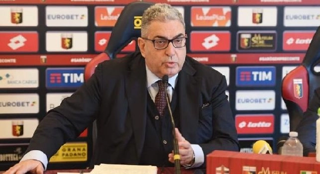 Giorgio Perinetti, direttore del Genoa