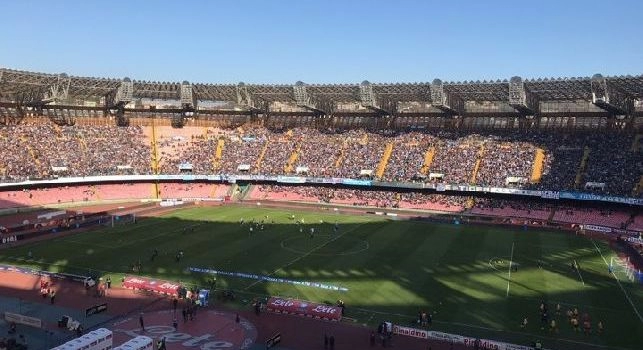 Stadio San Paolo in Napoli-Verona