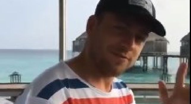 Giaccherini e la moglie Diana si rilassano alle Maldive [VIDEO]