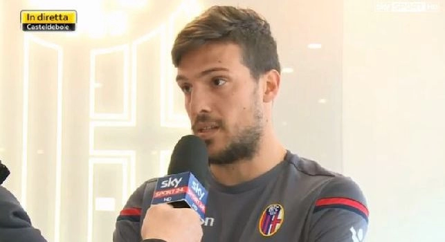 Simone Verdi attaccante del Bologna a Sky Sport 24
