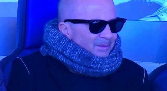 Atalanta-Napoli, ospite speciale in tribuna: c'è anche il Ct dell'Argentina Sampaoli [FOTO]