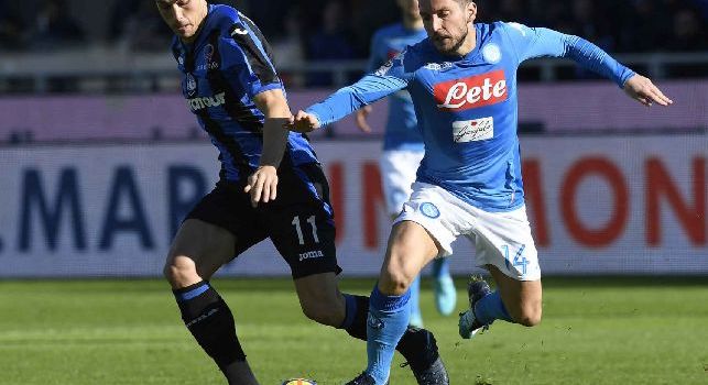Atalanta-Napoli 0-1, Mertens si sblocca dopo nove gare senza gol: scavalcato Berisha