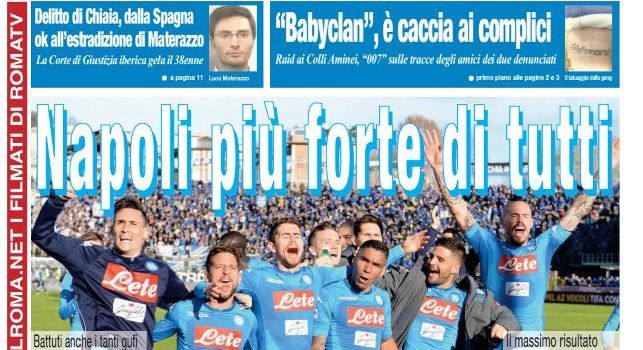 Il Roma in prima pagina: Battuti anche i tanti gufi, Gasperini faccia lo sportivo! [FOTO]